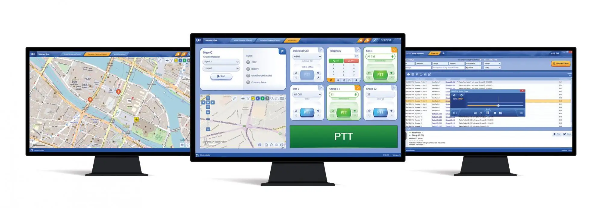 SYSTEME DE GEOLOCALISATION, ENREGISTREUR ET SUPERVISION