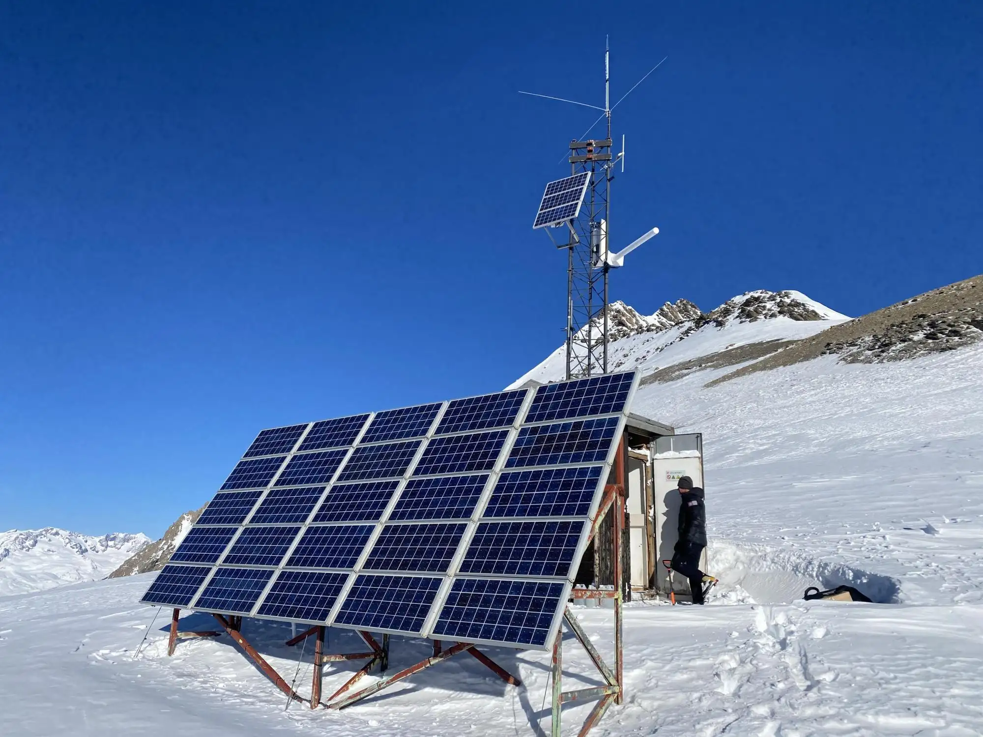 radiocommunication professionnelle - relais solaire